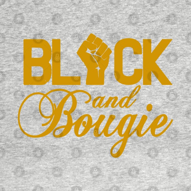 Black and Bougie T-Shirt by dgray95